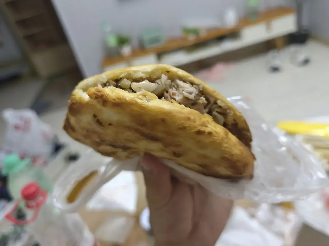 喃觉得还是不如喃们河北保定的西安肉夹馍!